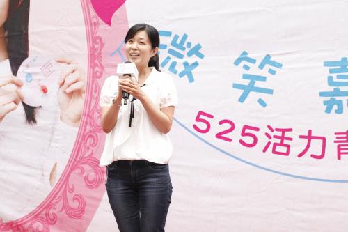 聯合利華台灣/香港董事總經理吳雅婷表示，很開心與董氏基金會持續推動525活力少女行動。