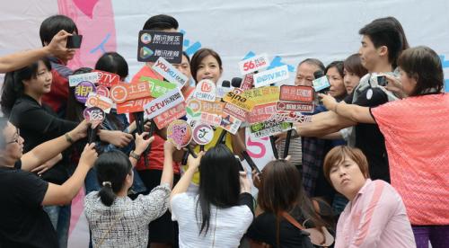 陳妍希與媒體朋友們分享自己渡過低潮的經驗！